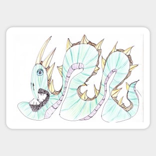 Snakey Sticker